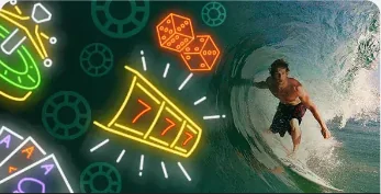 Fourth deposit bonus artwork from the PokieSurf promotions page